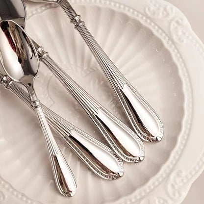 Stainless Steel Flatware Set – 20 Pieces of 18/10 Cutlery