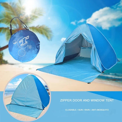 Ultralight Beach Tent with Full Shade – Automatic Pop-Up Design