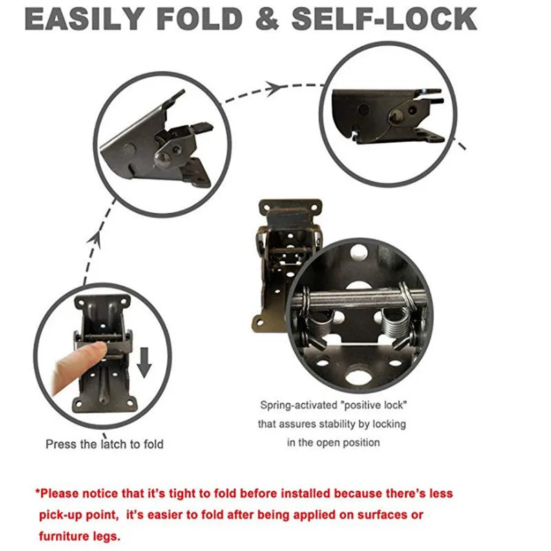 2-Pack Easy-Install Secure Hinges | FlexiHinge