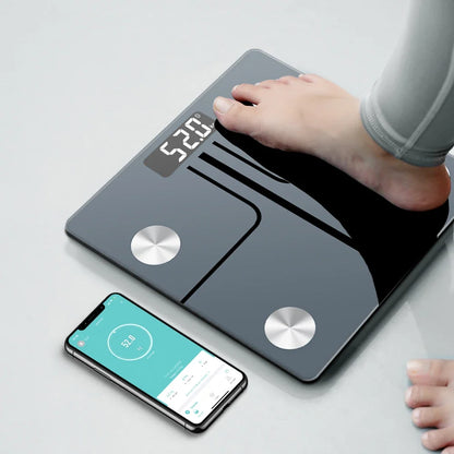 Body Weight Scale with ITO Sensor - 12 Metrics, Bluetooth App, 400 lb Capacity