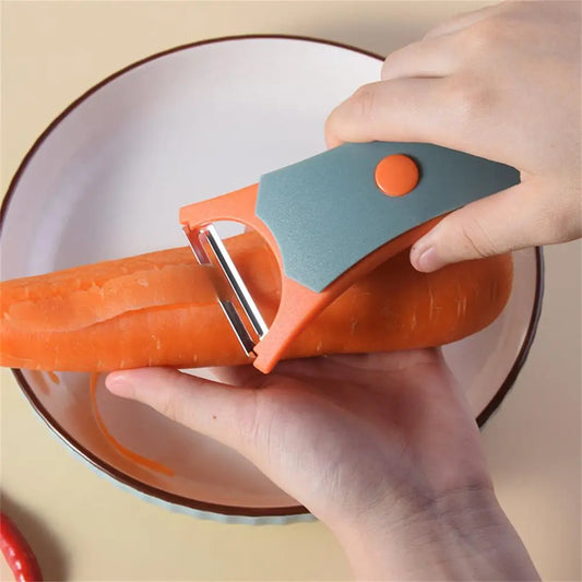 Dual-Action Peeler for Fruits and Vegetables - Slice with Ease