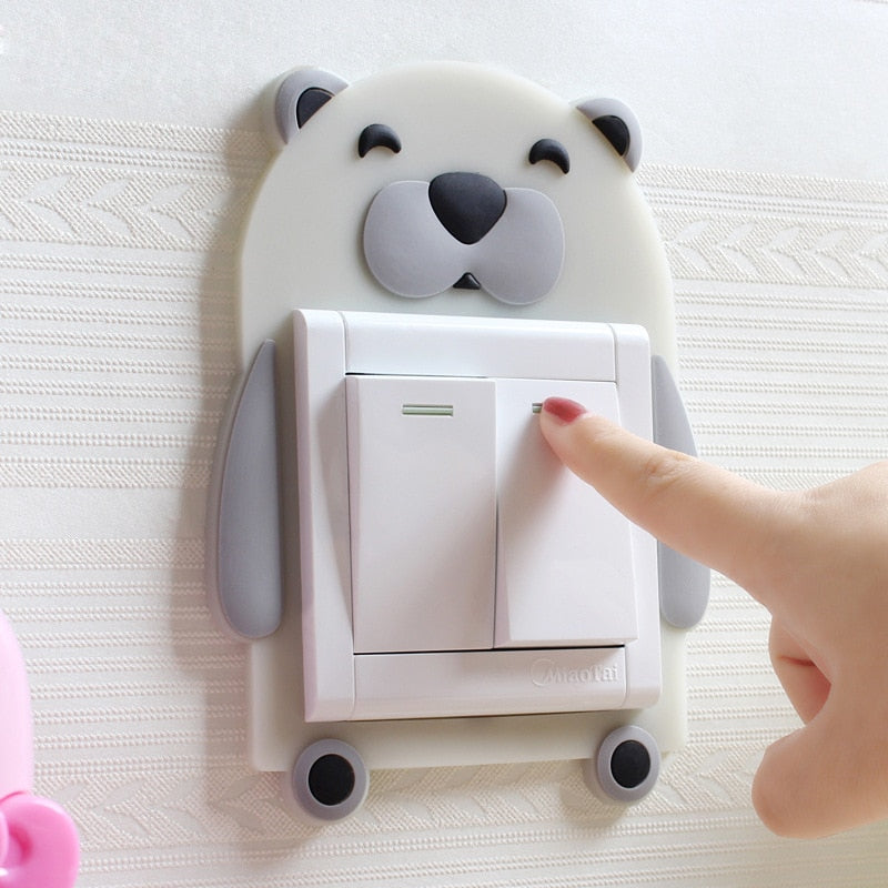 Glow-in-the-Dark Animal-Themed Light Switch Cover