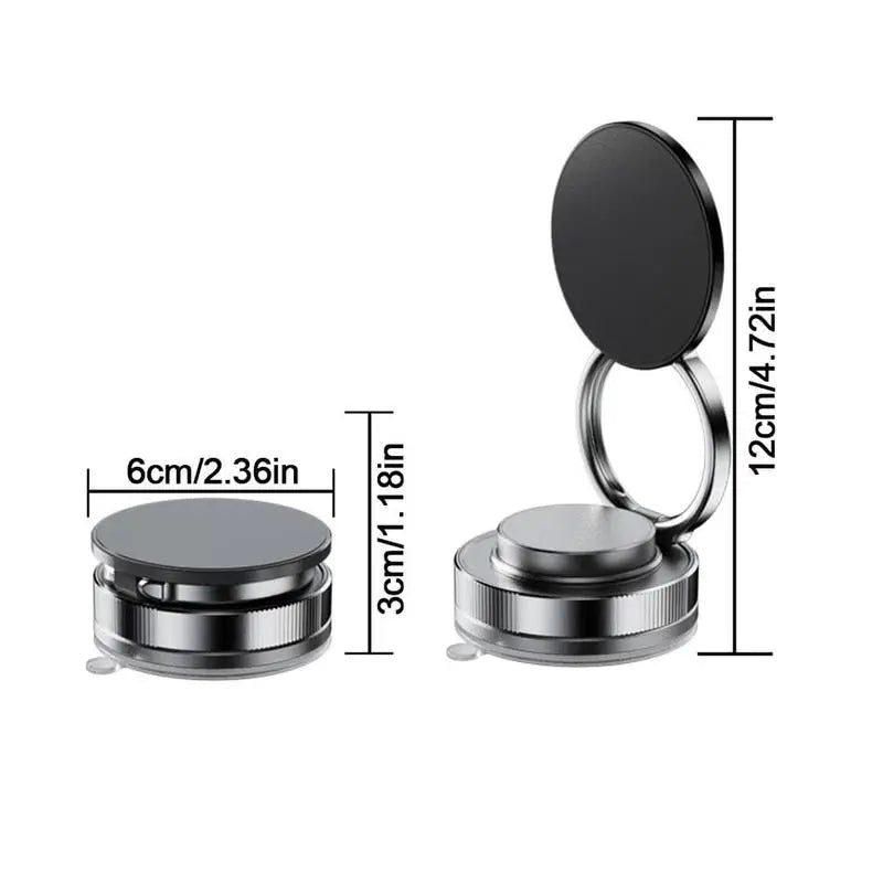 Magnetic Phone Mount for Car – 360-Degree Rotation