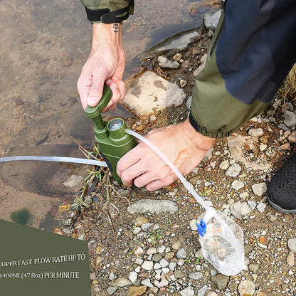 Outdoor Water Filter with 99.99% Bacteria Removal – 5000L Capacity