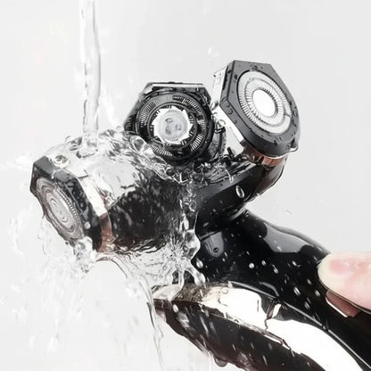 Electric Wet and Dry Shaver - Waterproof and Skin-Friendly Design