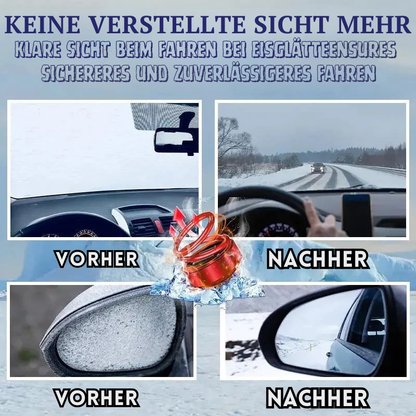 Eco-Friendly Frost Fighter | Solar-Powered Car Heater