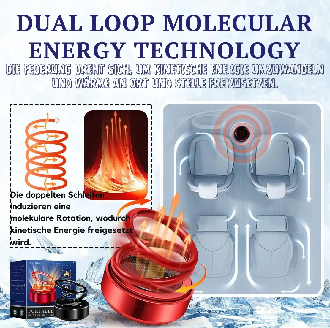 Eco-Friendly Frost Fighter | Solar-Powered Car Heater