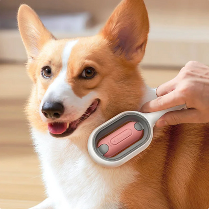 3-in-1 Brush for Cats and Dogs - Massage Tool