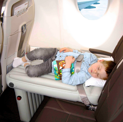 Inflatable Travel Crib for Kids up to 5 Years - Portable with Hand Pump