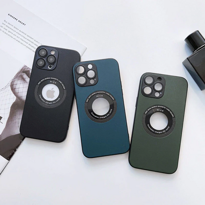 Sleek Magnetic Charging Case for iPhone