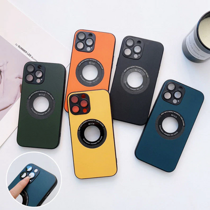 Sleek Magnetic Charging Case for iPhone