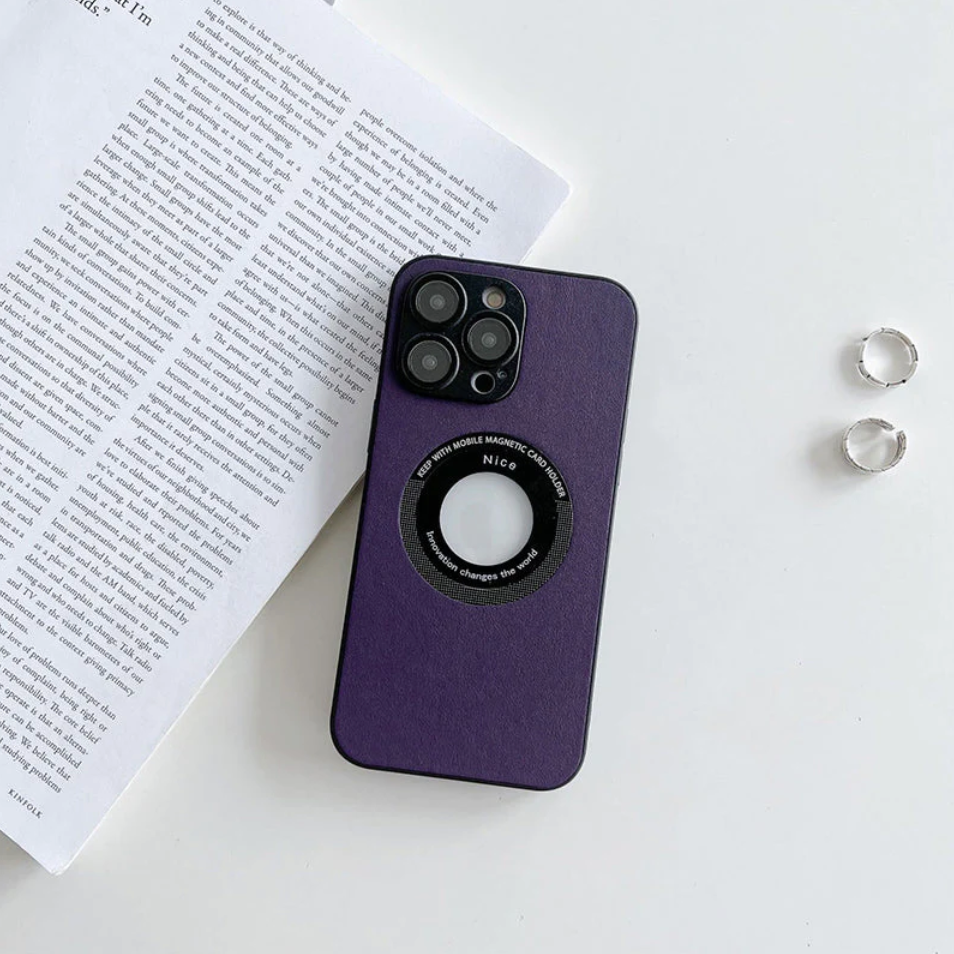 Sleek Magnetic Charging Case for iPhone