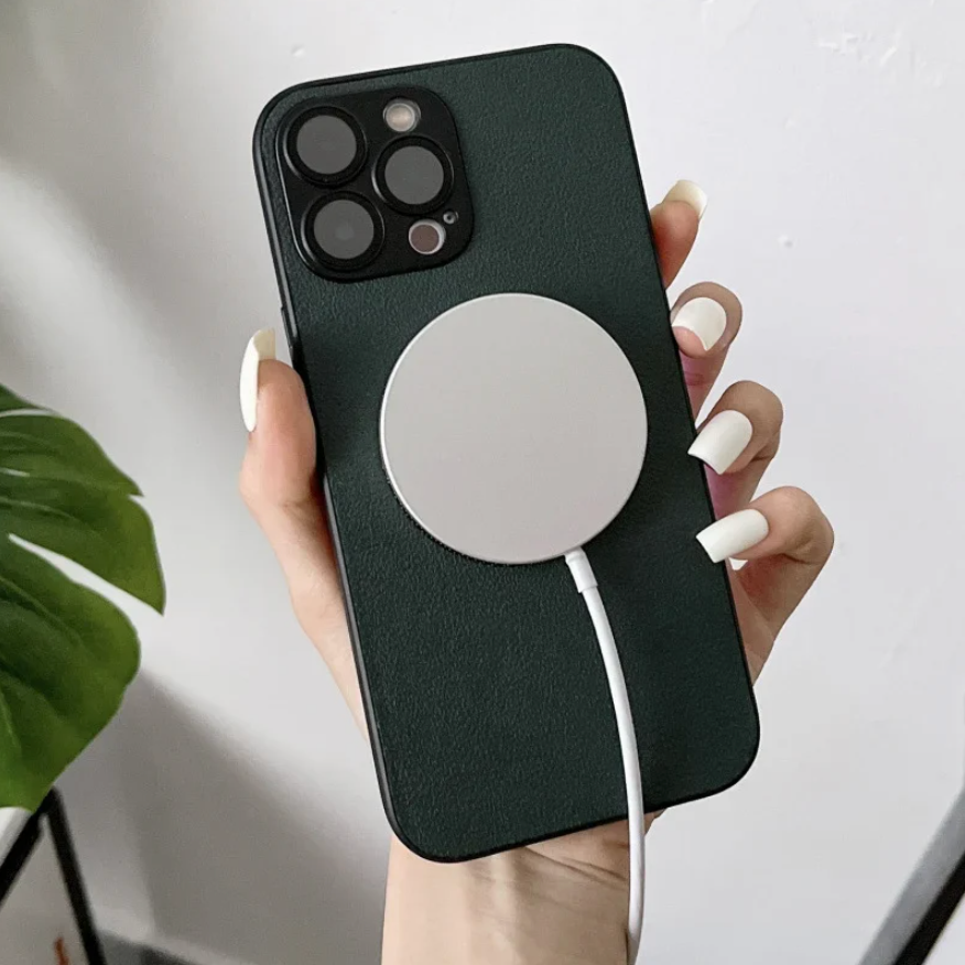 Sleek Magnetic Charging Case for iPhone