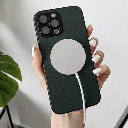 Sleek Magnetic Charging Case for iPhone