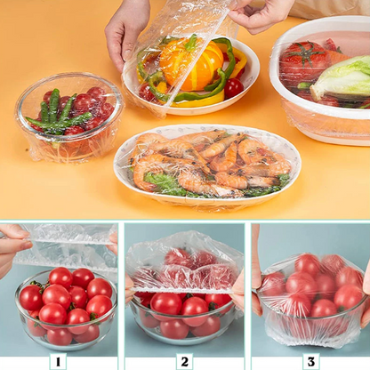 Versatile Food Cover Set | 200 Durable Pieces