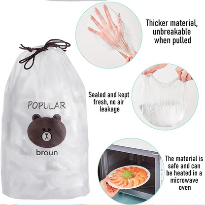 Versatile Food Cover Set | 200 Durable Pieces