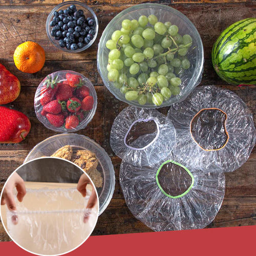 Versatile Food Cover Set | 200 Durable Pieces