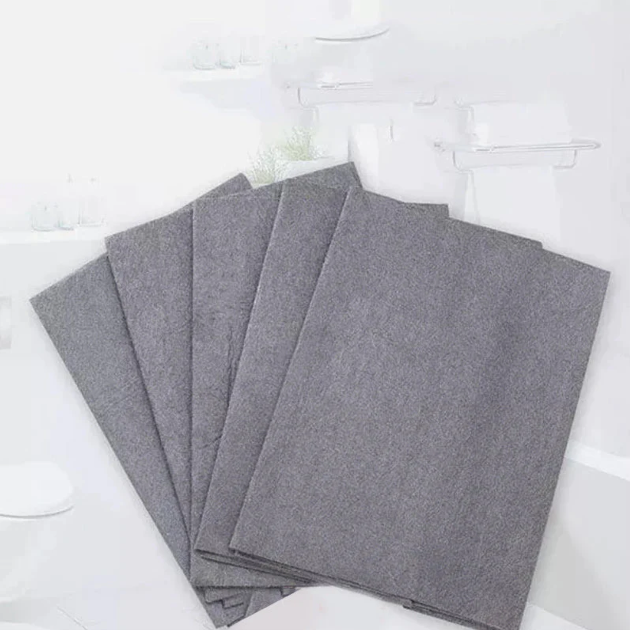 Ultra-Absorbent Microfiber Cleaning Cloths