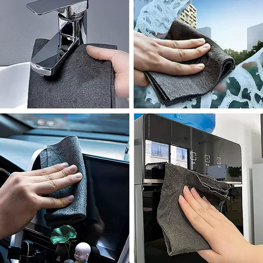 Ultra-Absorbent Microfiber Cleaning Cloths