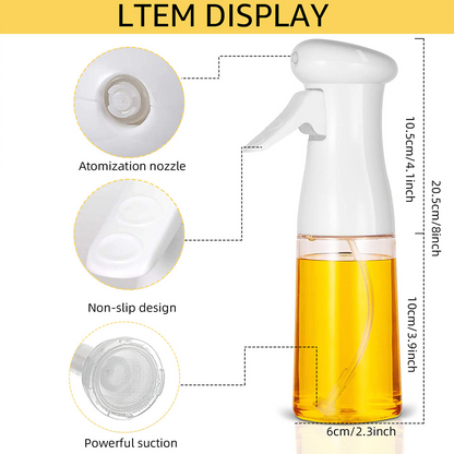 Precision Oil Sprayer | Effortless Cooking with Less Oil