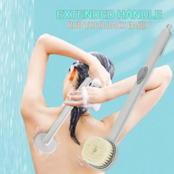 Extended Reach Bath Scrubbing Brush for Ultimate Relaxation