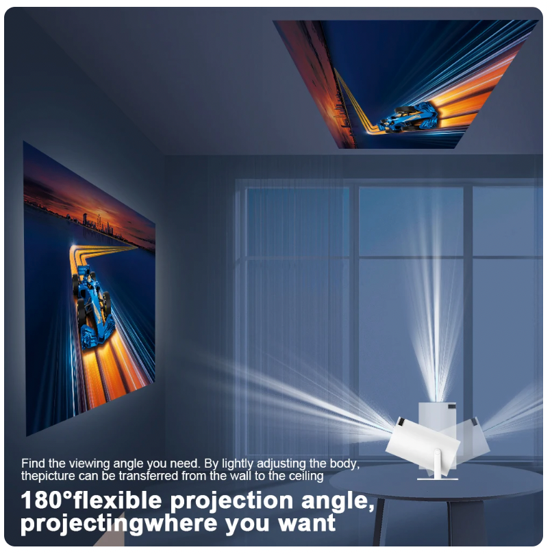 Portable Spotlight Projector for On-the-Go Use
