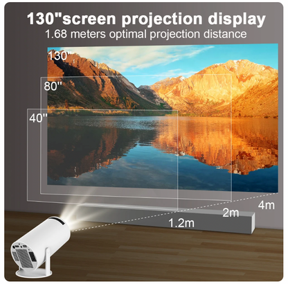 Portable Spotlight Projector for On-the-Go Use