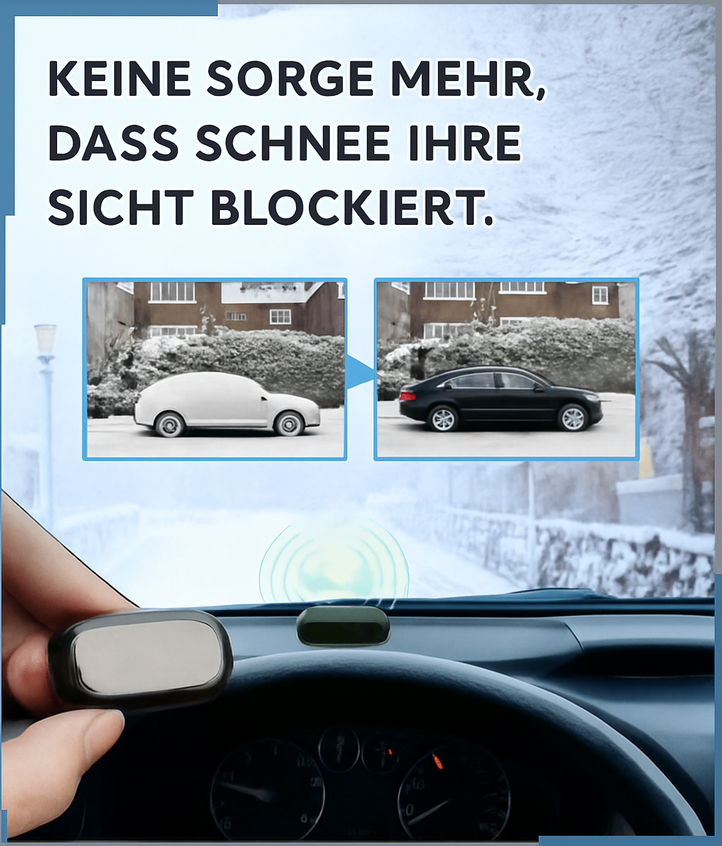 RapidClear Auto Glass De-Icer | Instant Frost Removal Solution