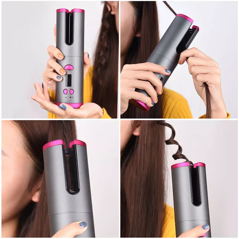 Revolutionary Cordless Curling Wand for Effortless Waves