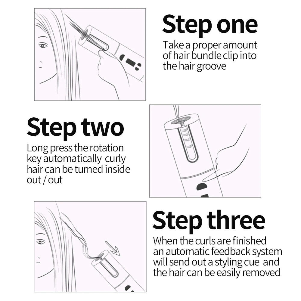 Revolutionary Cordless Curling Wand for Effortless Waves