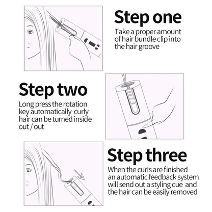 Revolutionary Cordless Curling Wand for Effortless Waves