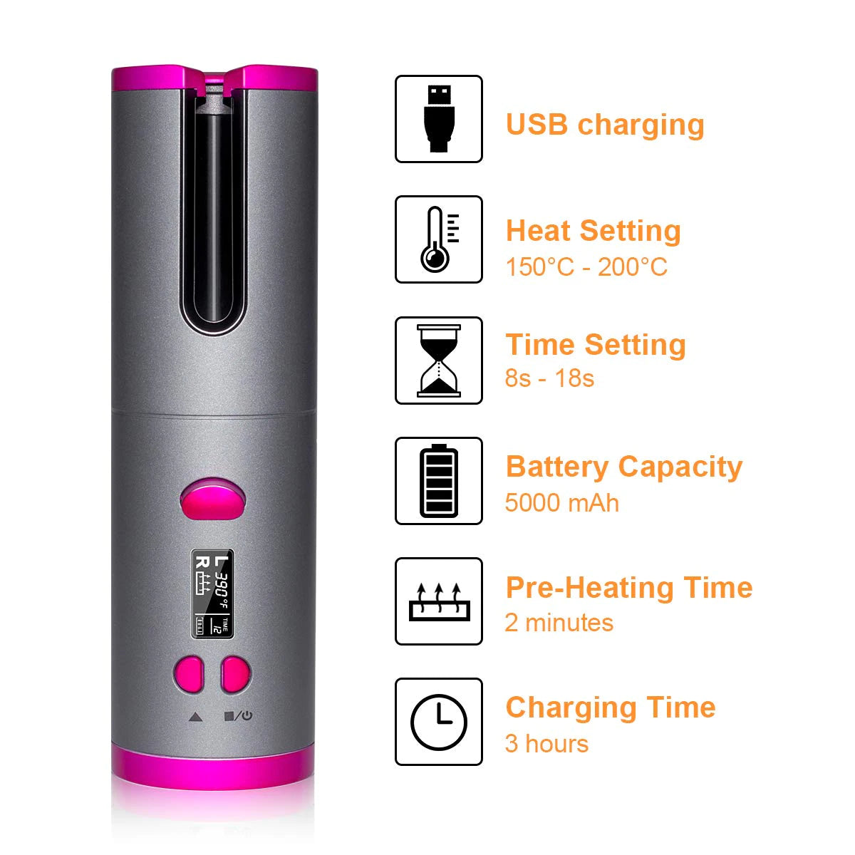 Revolutionary Cordless Curling Wand for Effortless Waves