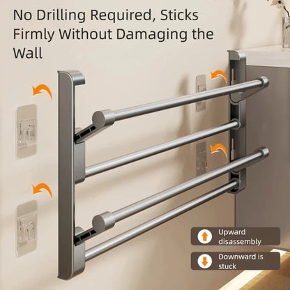 Wall-Mounted Shoe Organizer | Space-Saving Design | Easy Care