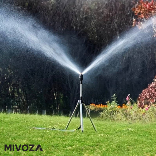 360-Degree Self-Rotating Garden Sprinkler System
