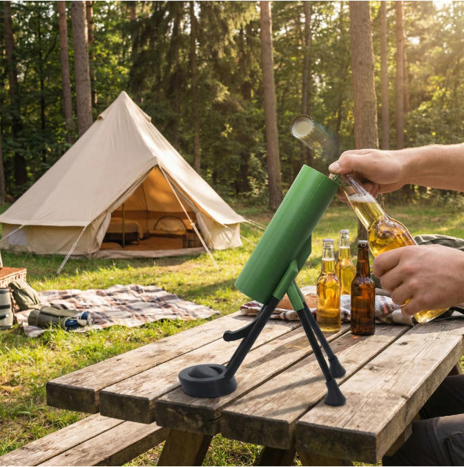 Cap Launching Beer Bottle Opener – Fun Bar and Desk Accessory