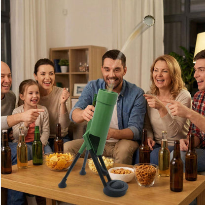 Cap Launching Beer Bottle Opener – Fun Bar and Desk Accessory