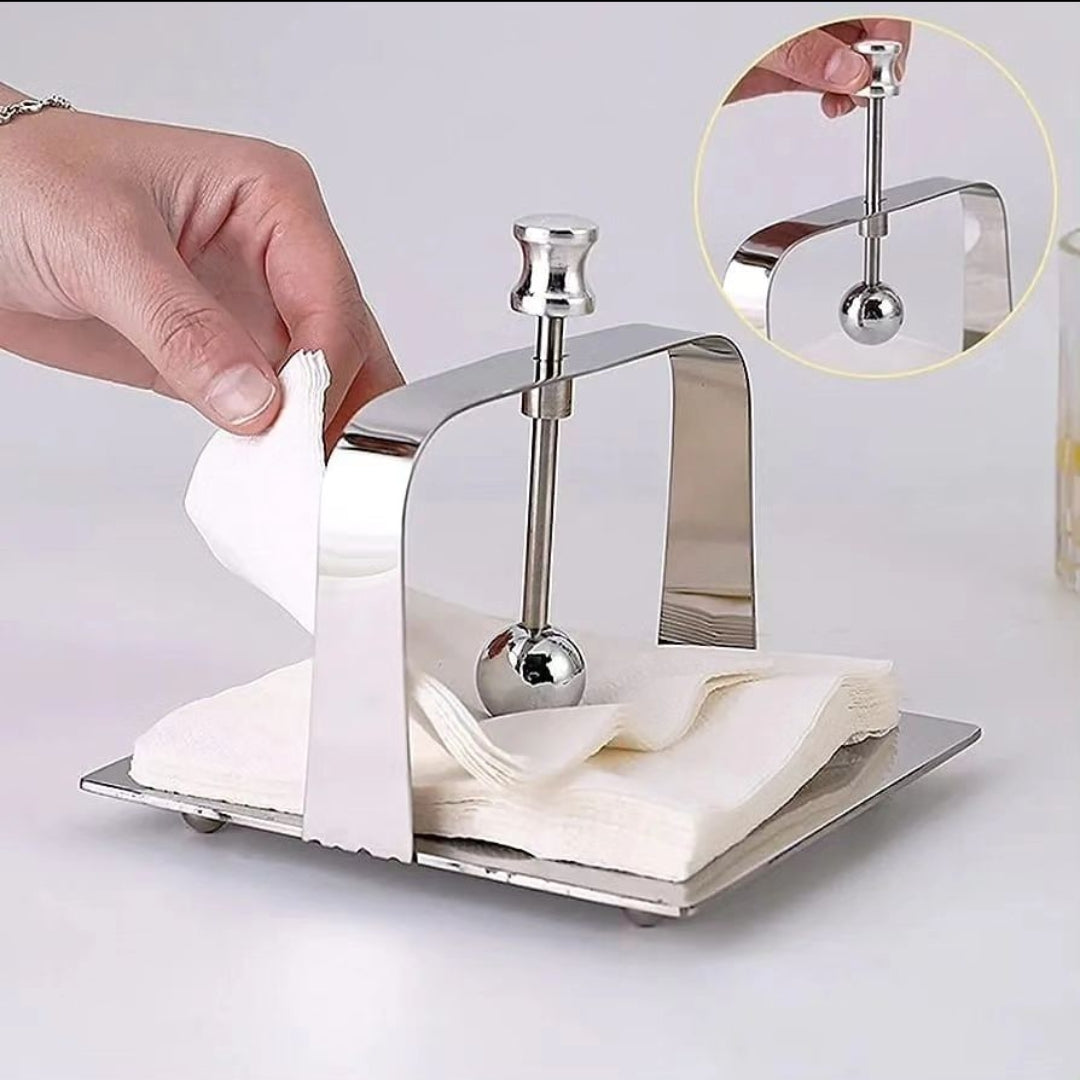 Napkin Holder in Stainless Steel Design