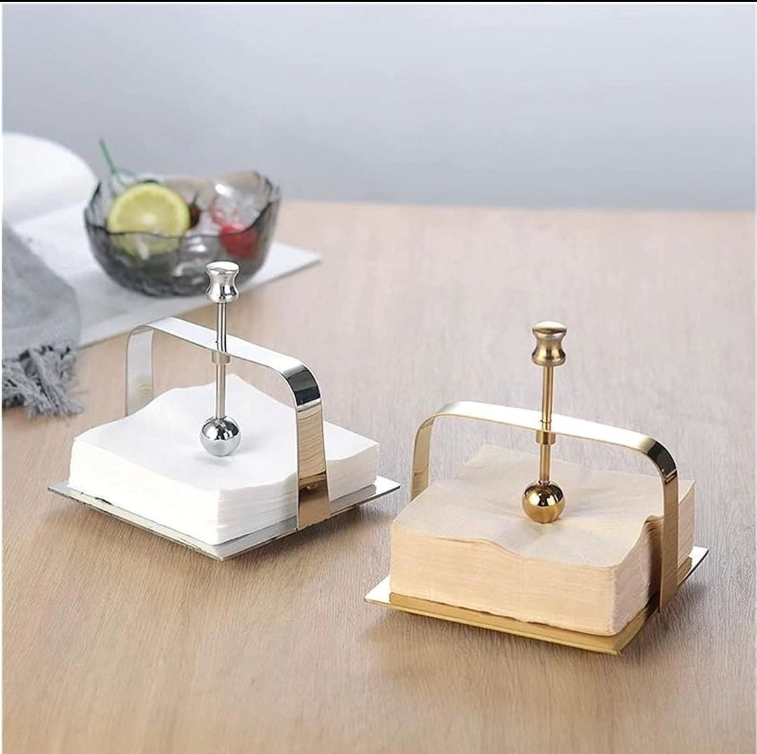 Napkin Holder in Stainless Steel Design