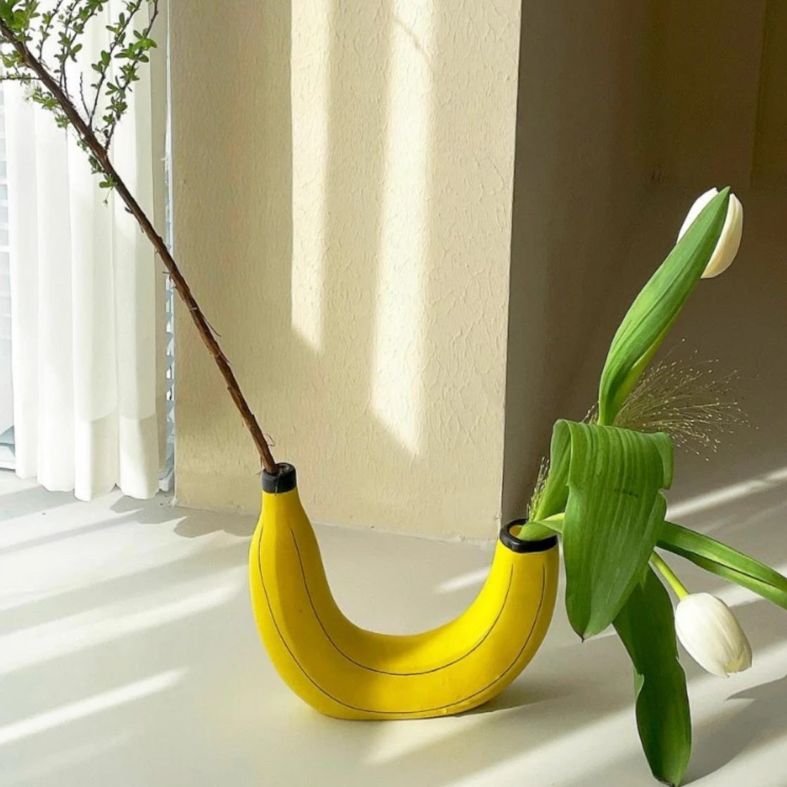 Vase in Banana Shape