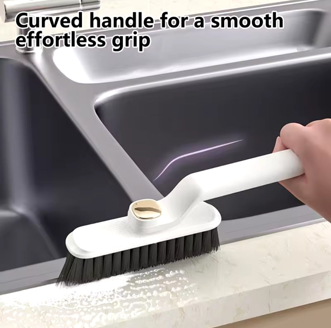 Versatile Rotating Brush for Deep Cleaning Gaps