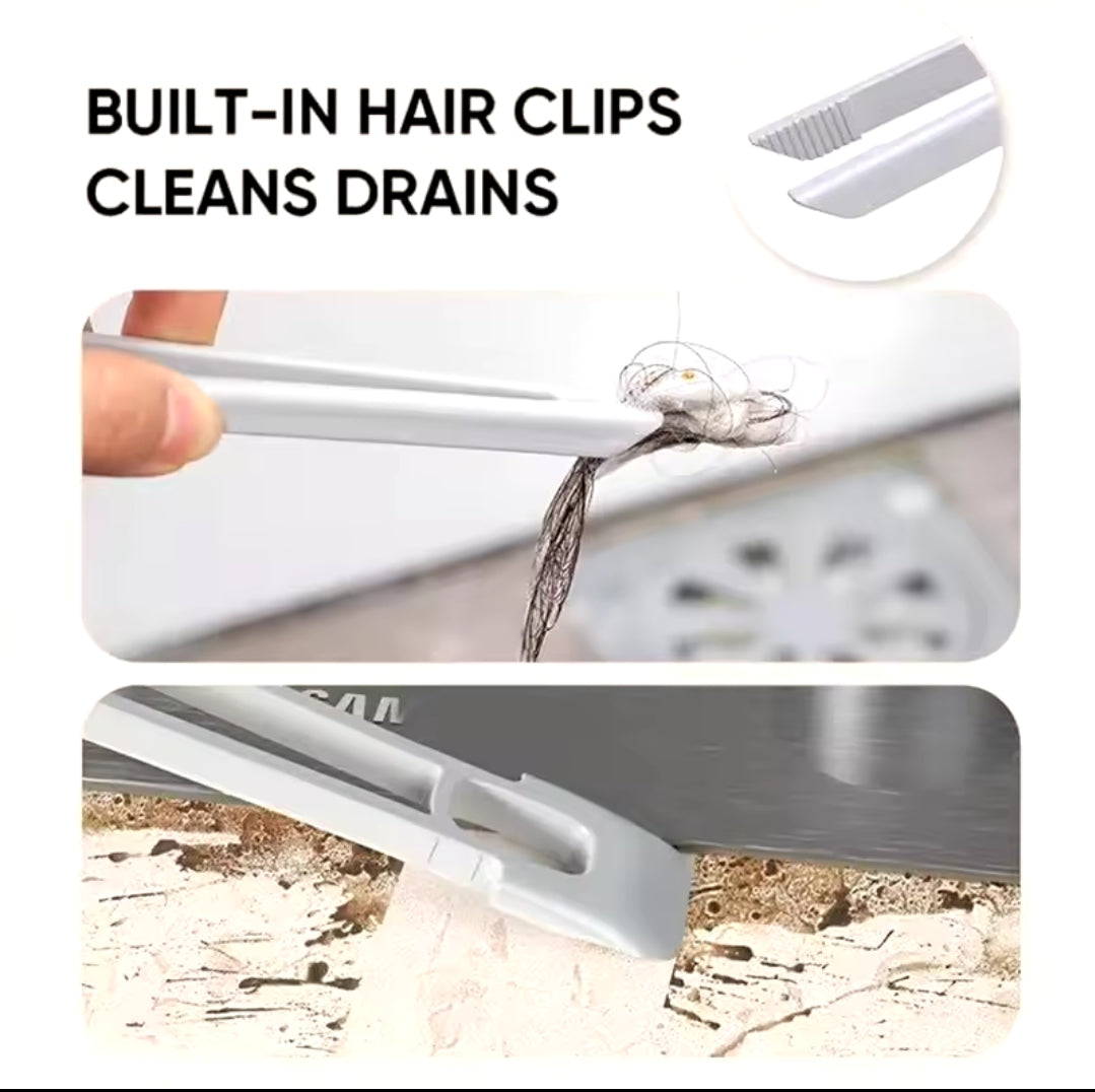 Versatile Rotating Brush for Deep Cleaning Gaps