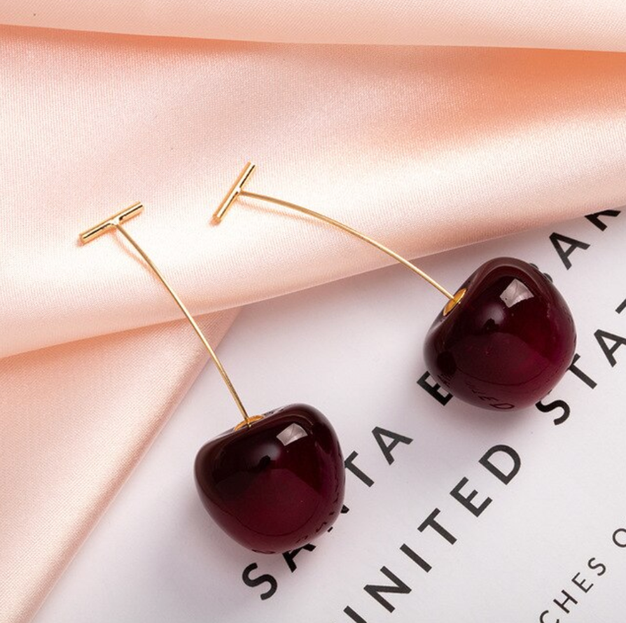 Cherry Delight Drop Earrings