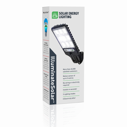 Motion Sensor Night Light with Solar Power