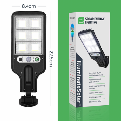 Motion Sensor Night Light with Solar Power