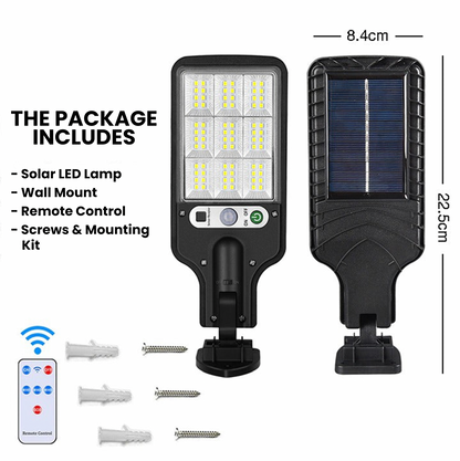 Motion Sensor Night Light with Solar Power