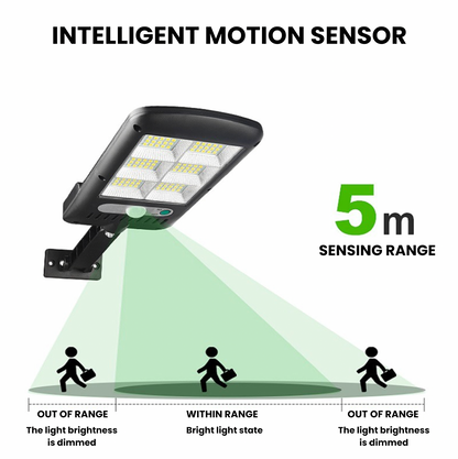 Motion Sensor Night Light with Solar Power