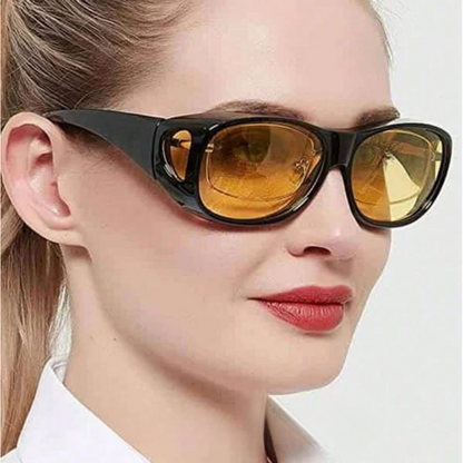 Night Vision Glasses with Glare Reduction Technology for Safe Night Driving