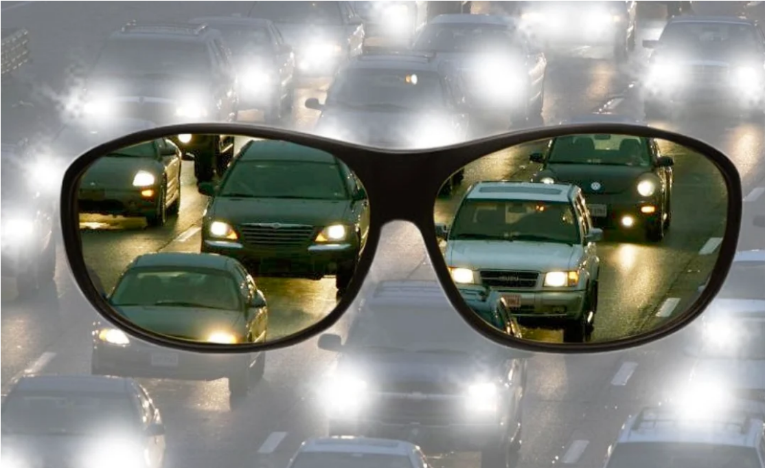 Night Vision Glasses with Glare Reduction Technology for Safe Night Driving