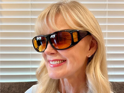 Night Vision Glasses with Glare Reduction Technology for Safe Night Driving