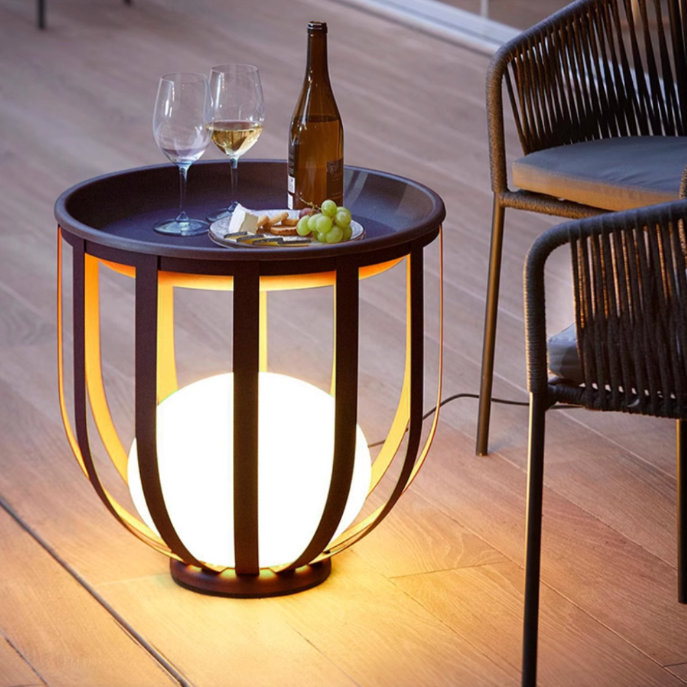 LED Garden Pathway Light – Solar-Powered Flower Stand